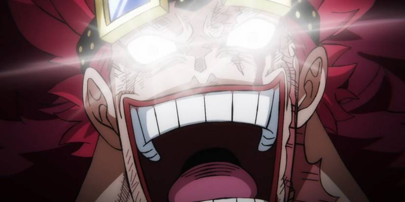 Eustass Kid smiling menacingly