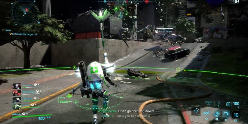 exoprimal - witchdoctor - repair field