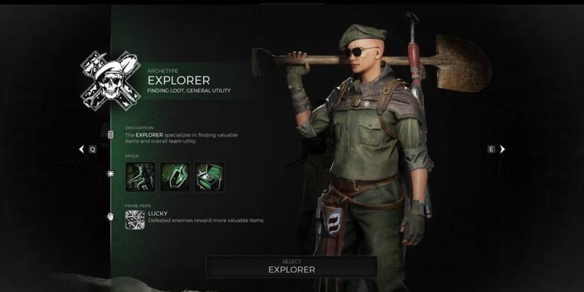 The Explorer Archetype character selection in Remnant 2