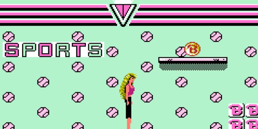 Exploring a level in Barbie