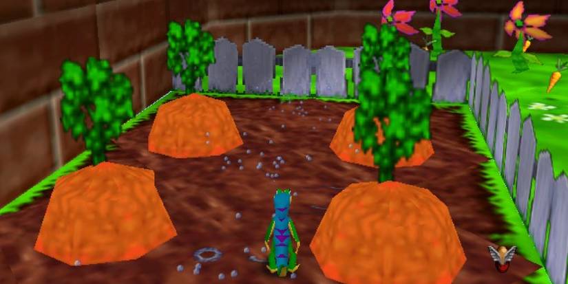 Exploring the world in Gex Enter The Gecko