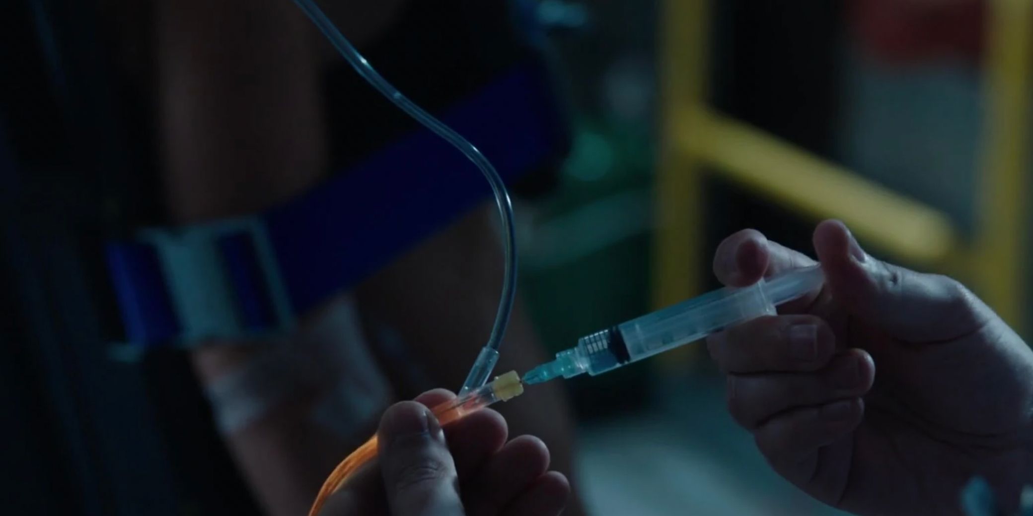 Extremis serum injected in Pepper Potts in Iron Man 3