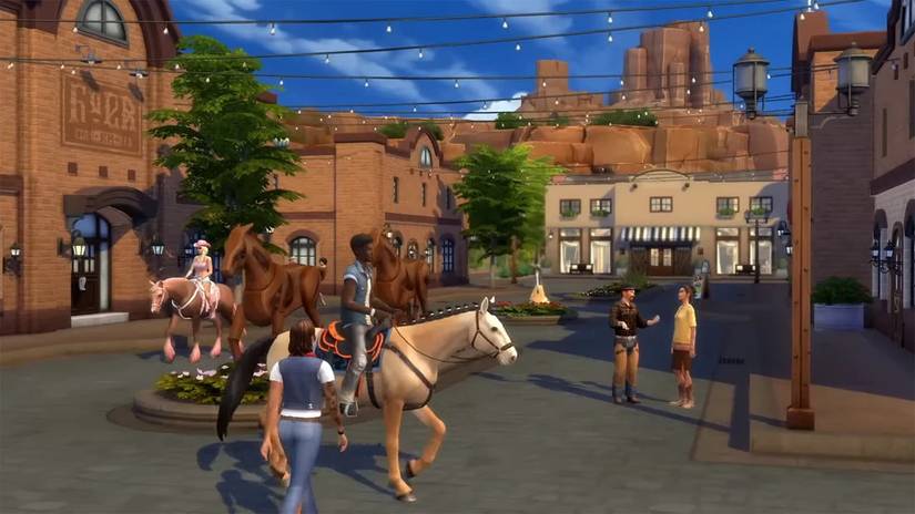 The Sims 4 Horse Ranch Chestnut Ridge World