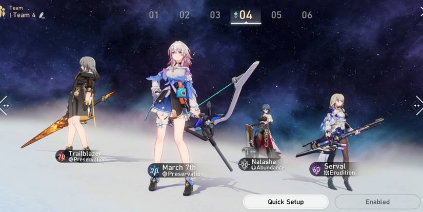 f2p preservation team honkai star rail simulated universe world 7