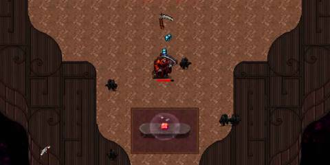 Red Death in Astral Stair in Vampire Survivors