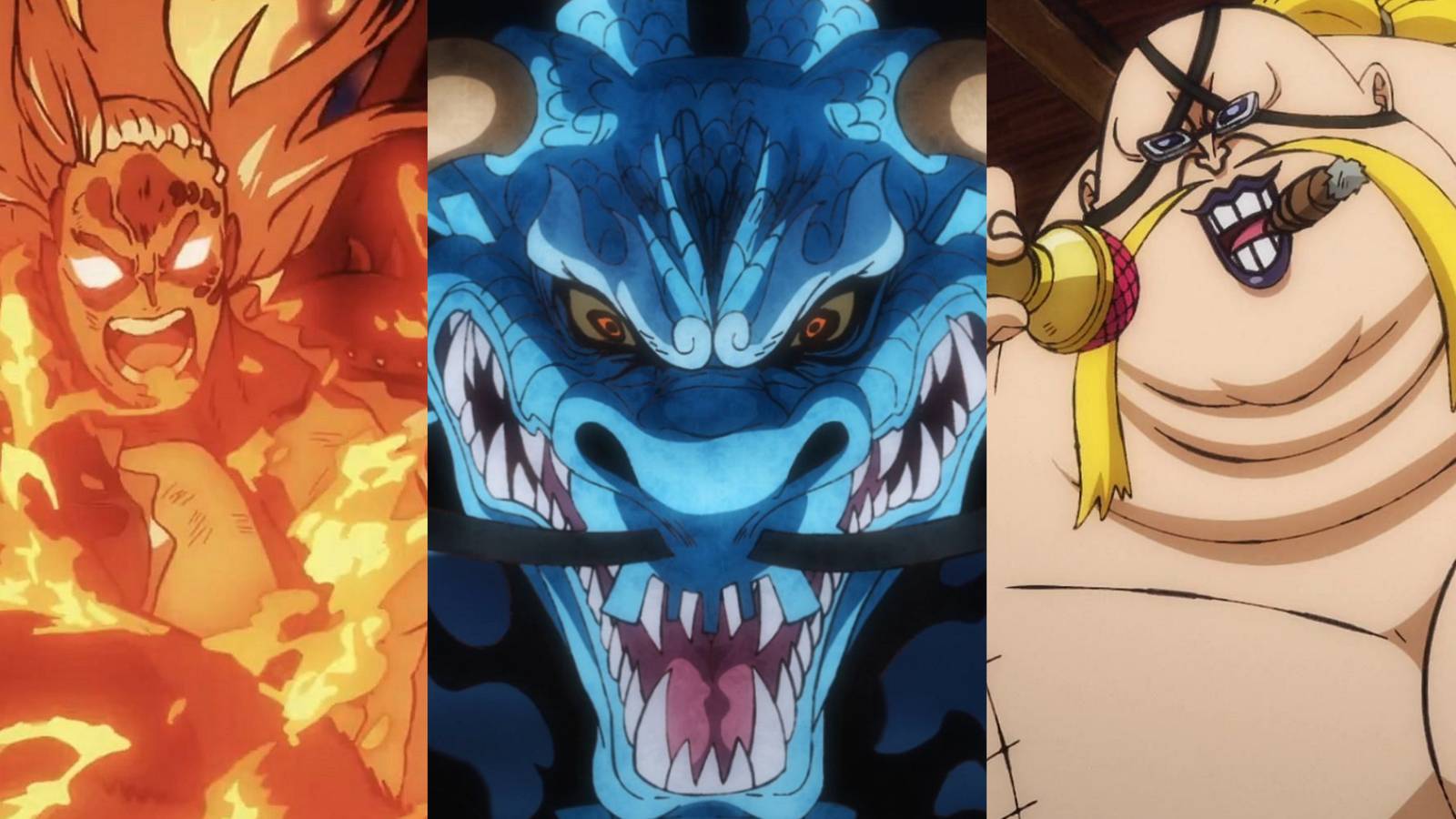 Featured One Piece Beasts Pirates Strongest Members Kaido Queen King