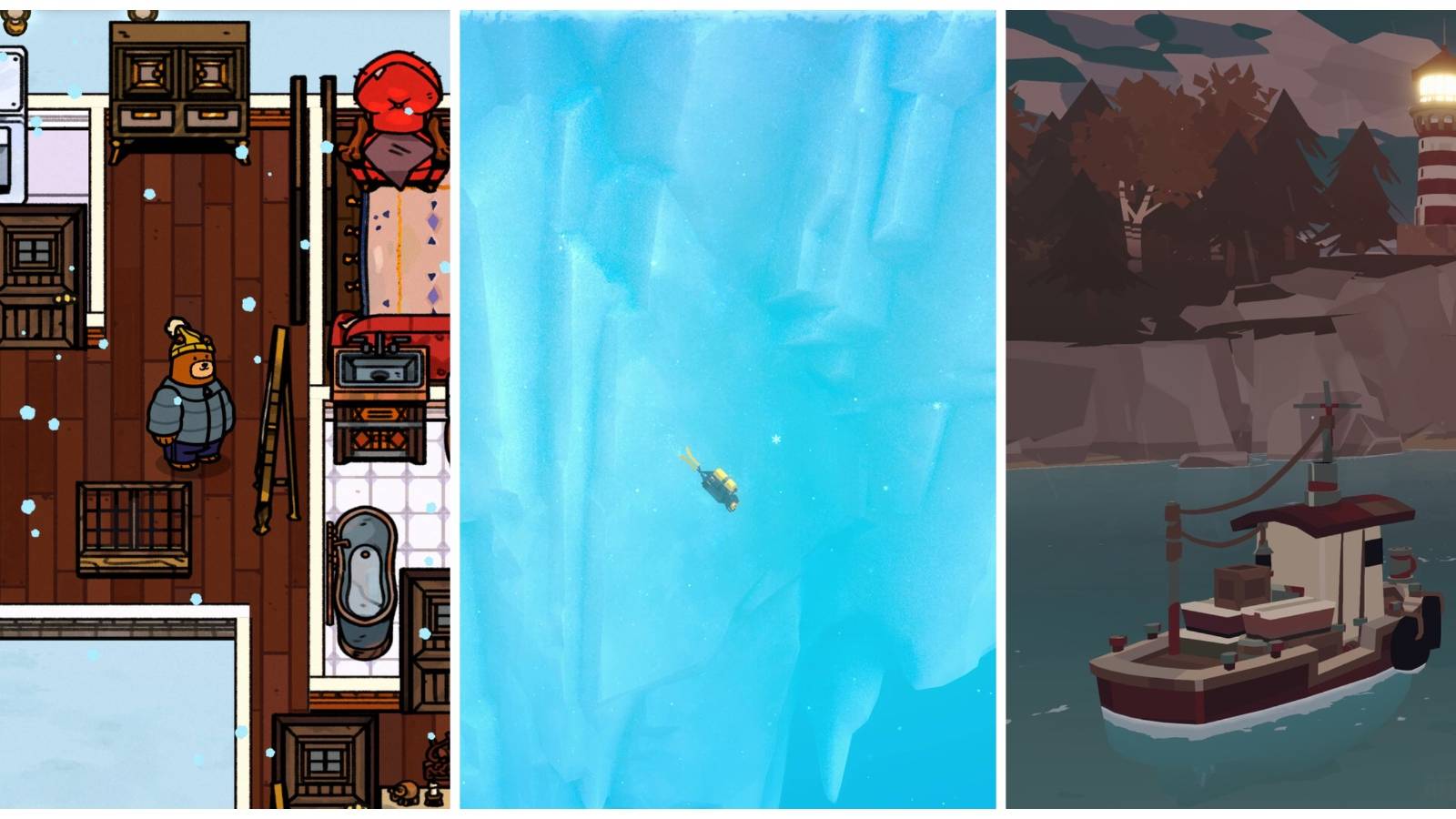 Featured image of games like Dave The Diver like Bear & Breakfast and Dredge