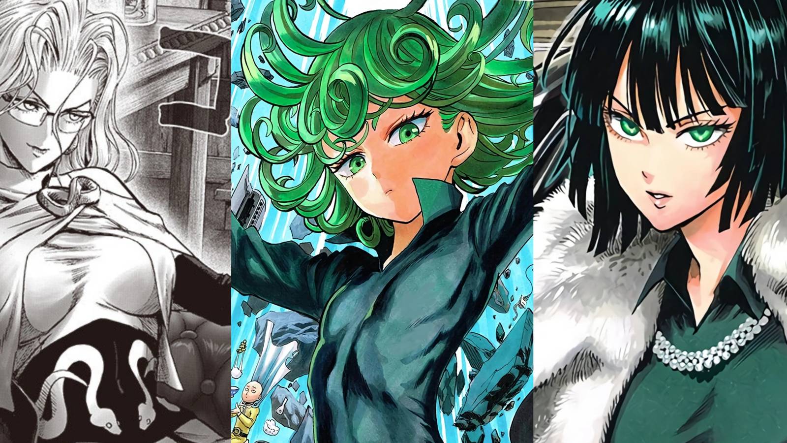 Features One Punch Man Best Psychics Tatsumaki Fubuki Psykos