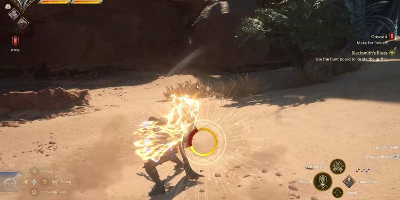 ff16 ffxvi how to use titan's windup