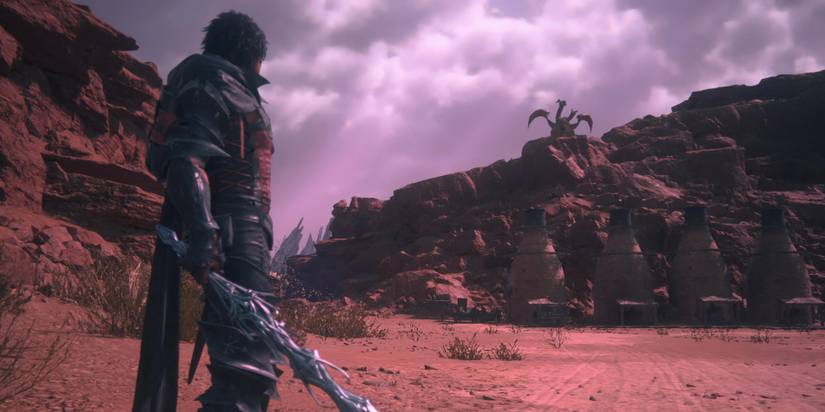 FF16-Ragnarok-Canyon-Chimera-Stare-Down