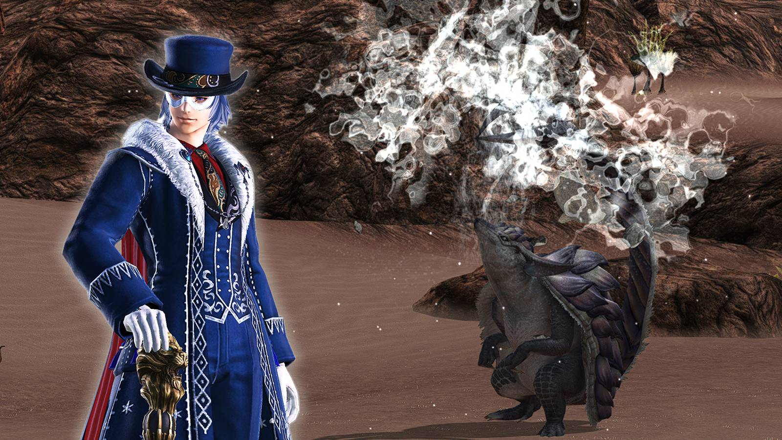 Slippery Armadillo location in Final Fantasy XIV.