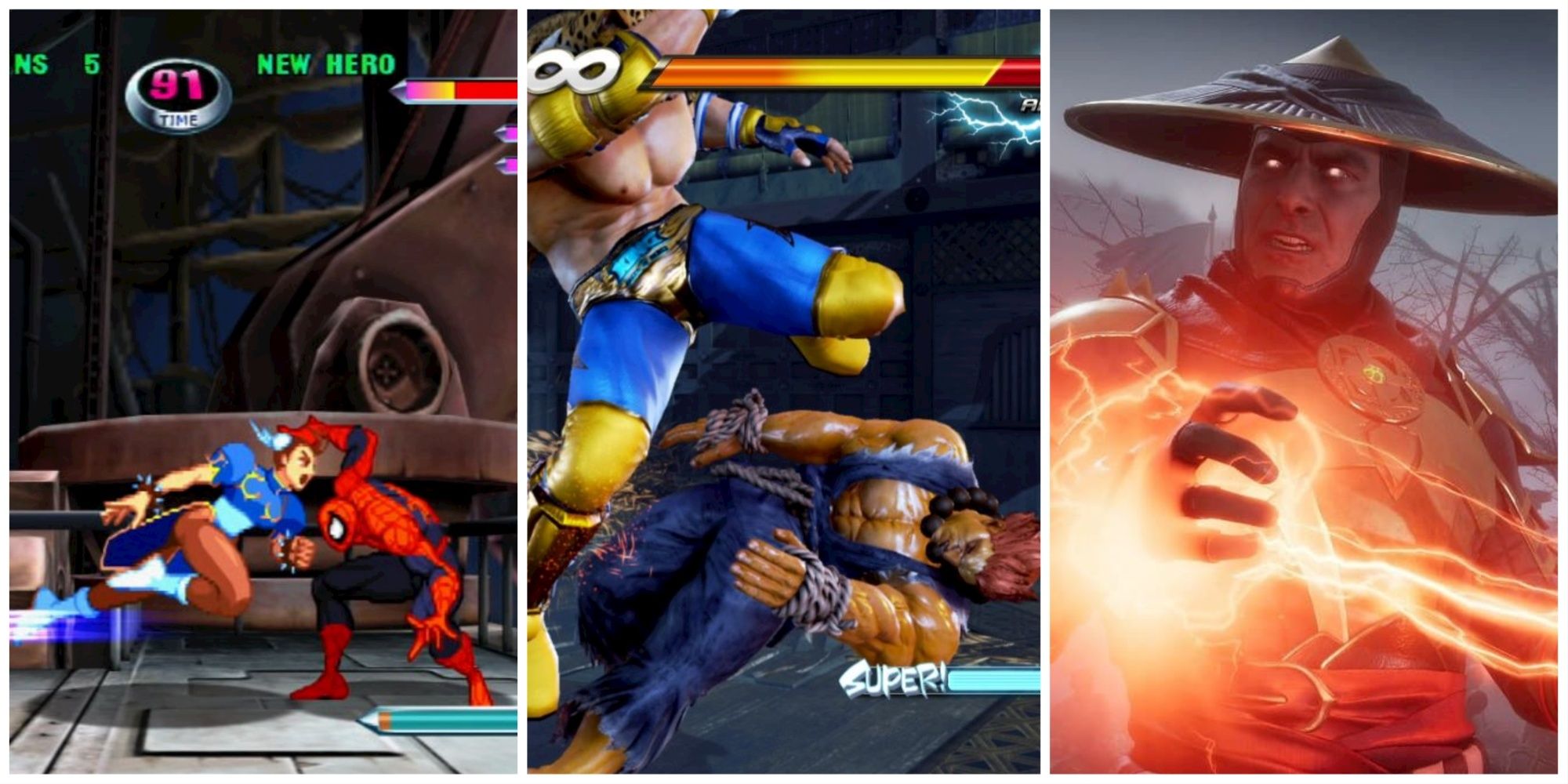 Marvel vs Capcom 2, Tekken 7, and Mortal Kombat 11