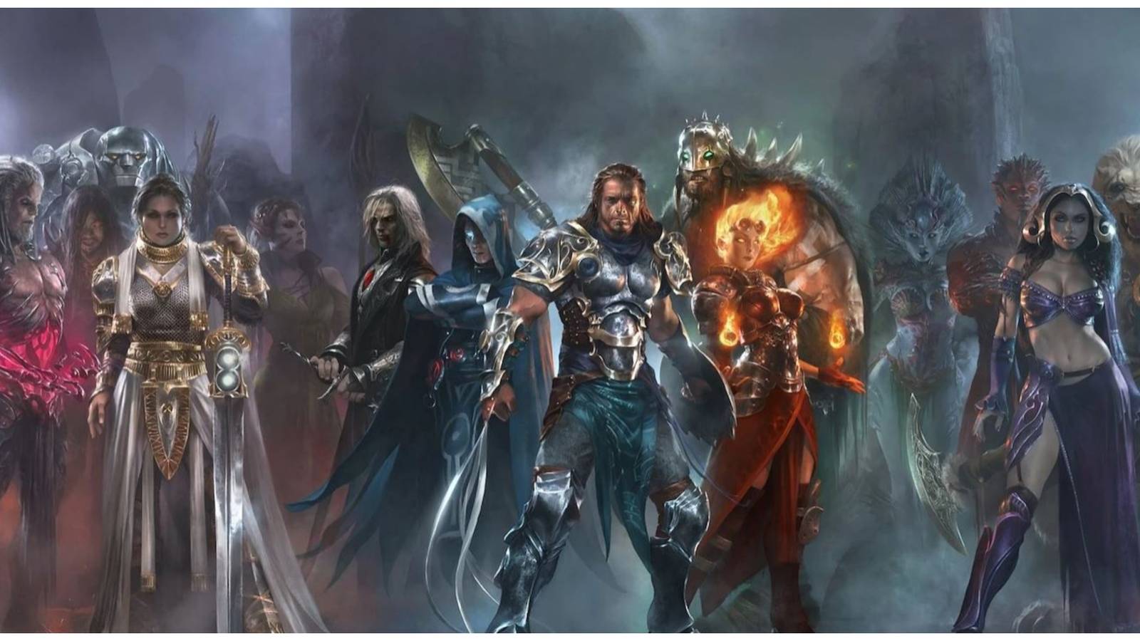 Iconic planeswalkers in Magic: the Gathering