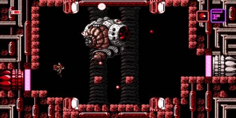 Axiom Verge - boss fight