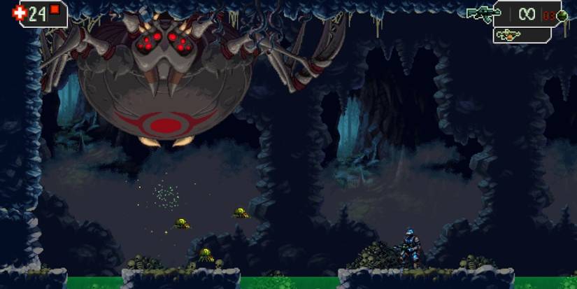 Fighting a boss in The Mummy Demastered