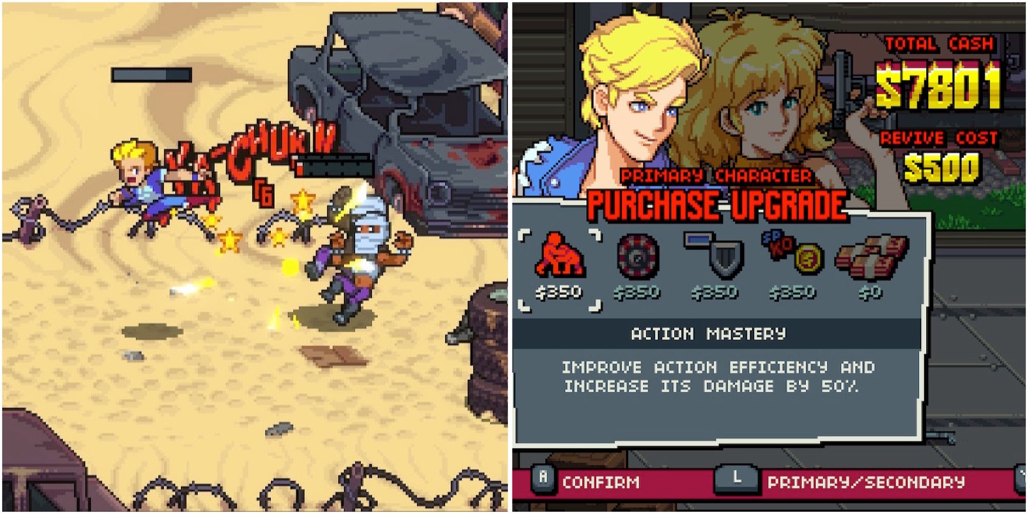 Double Dragon Gaiden: Rise of the Dragons Trainer - FearLess Cheat