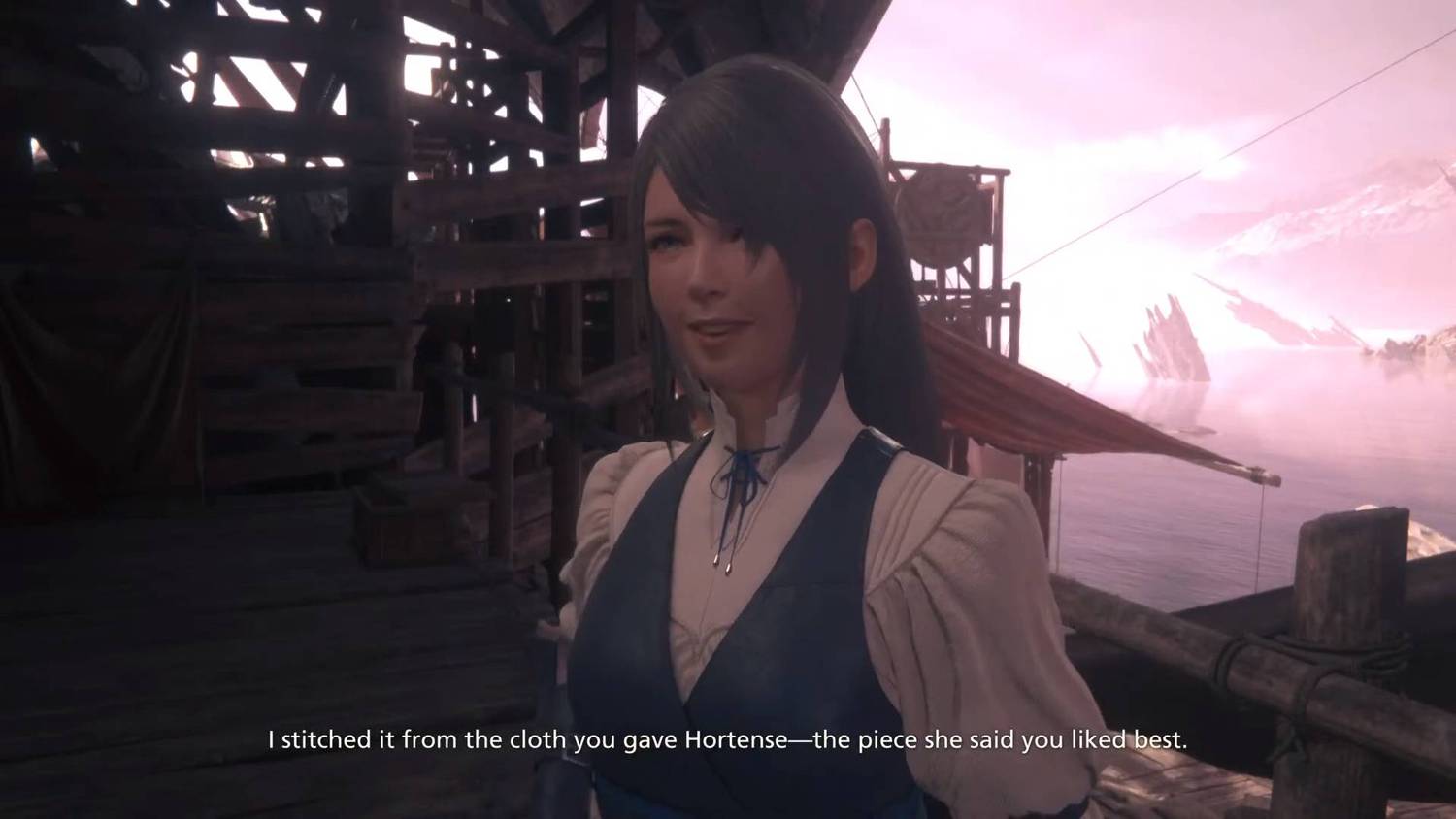 Final Fantasy 16_Recortado del paño_Regalo de Jill Final Fantasy 16_Recortado del paño_Regalo de Jill