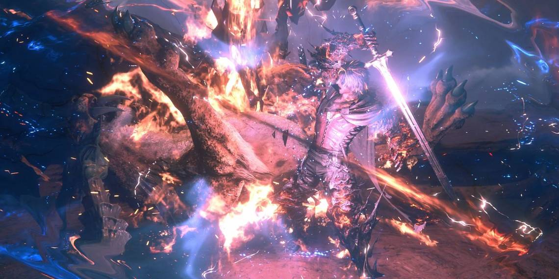 Explicación de la jugabilidad de 'Character Action' de Final Fantasy 16