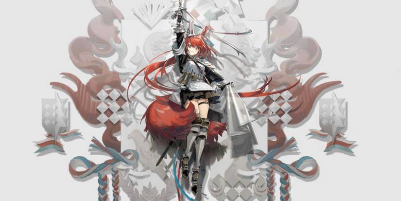 Flametail hoding weapon up