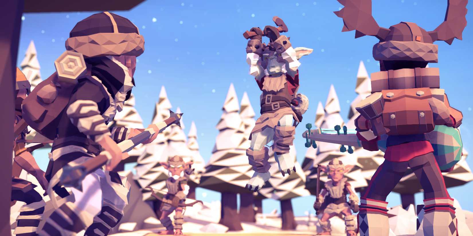 For The King - Cinematic Screenshot Of Mid Battle Enemy Attack Animation