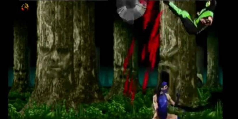 Living Forest Stage In Mortal Kombat II