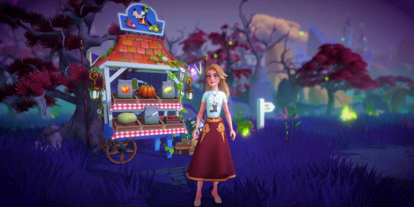 forgotten lands goofy stall in disney dreamlight valley