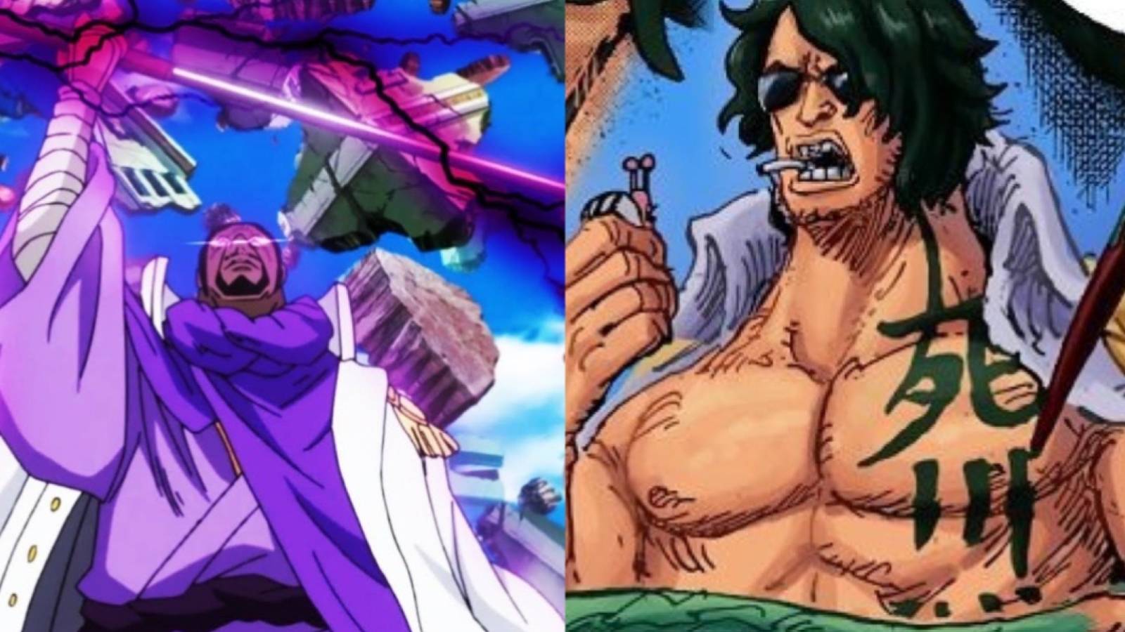 One Piece: Oda Reveals The Justice Of Fujitora And Green