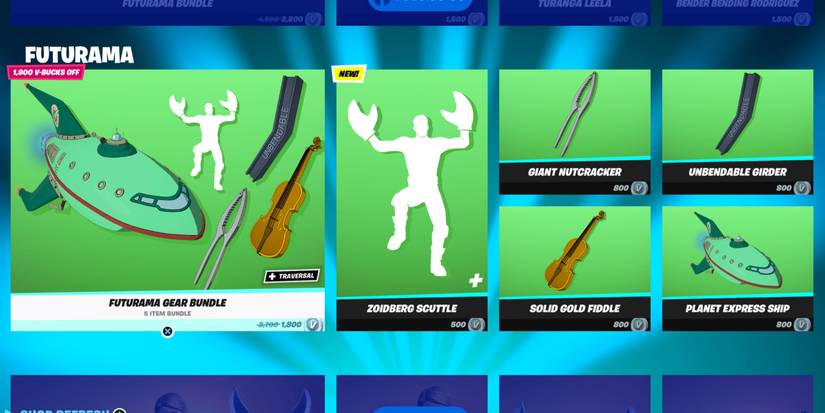 futurama gear bundle