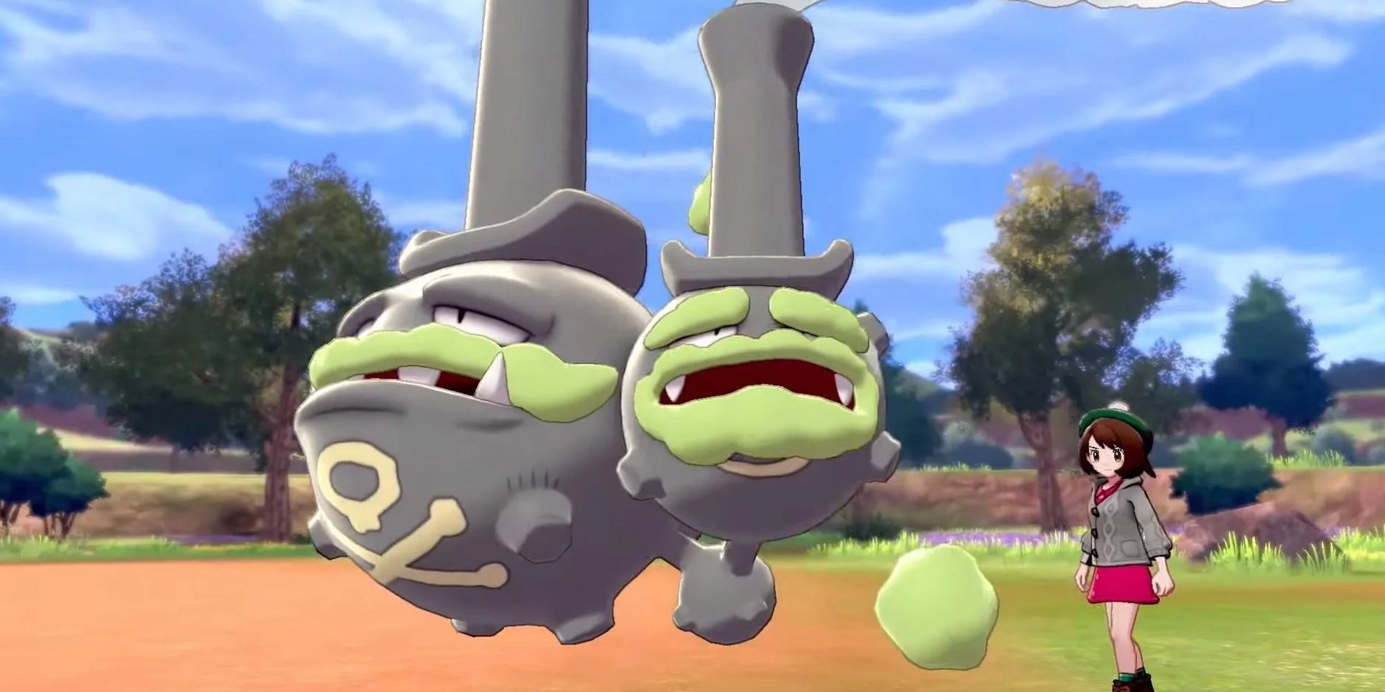 Galarian Weezing In Pokemon Sword & Shield