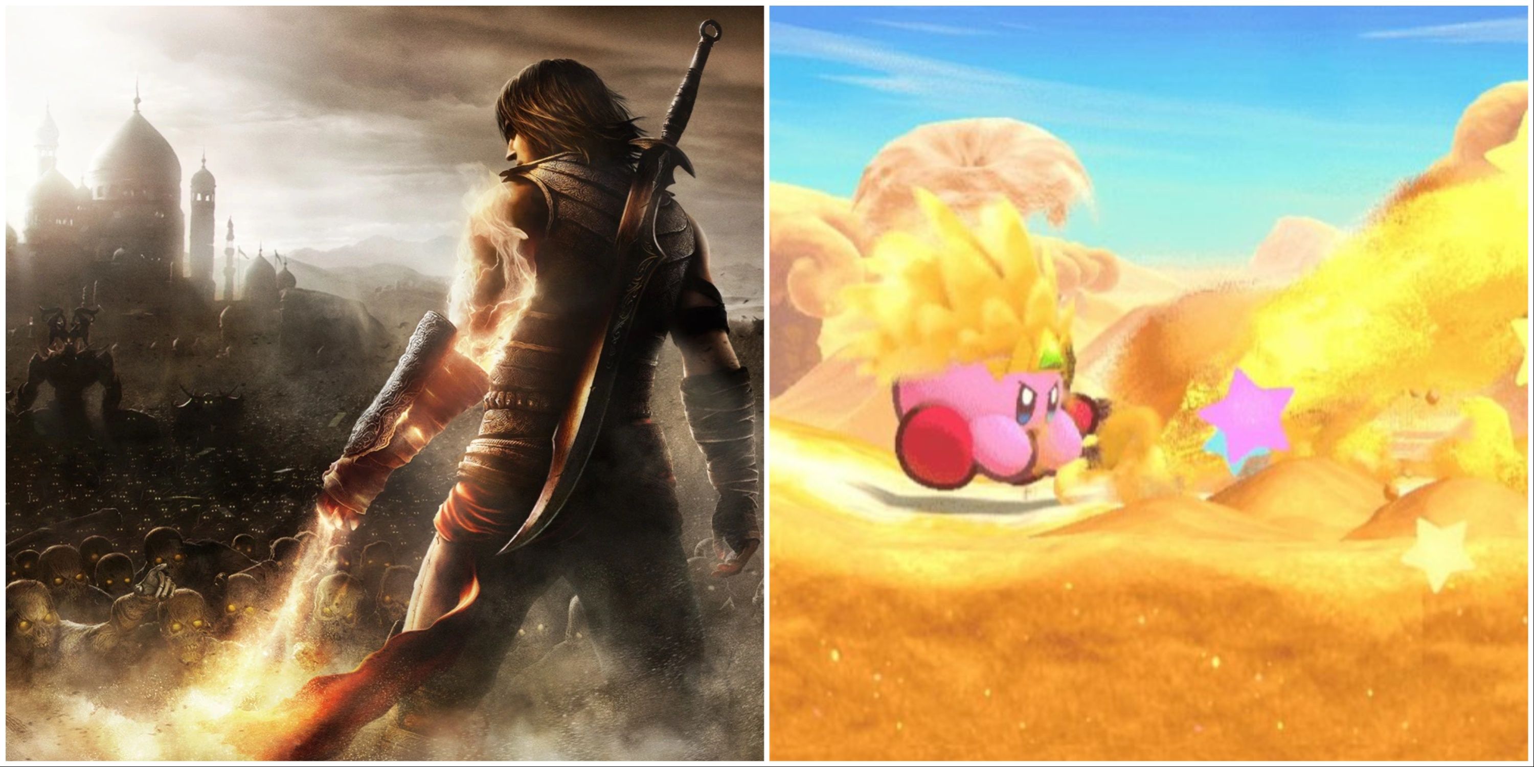 prince of persia and kirby