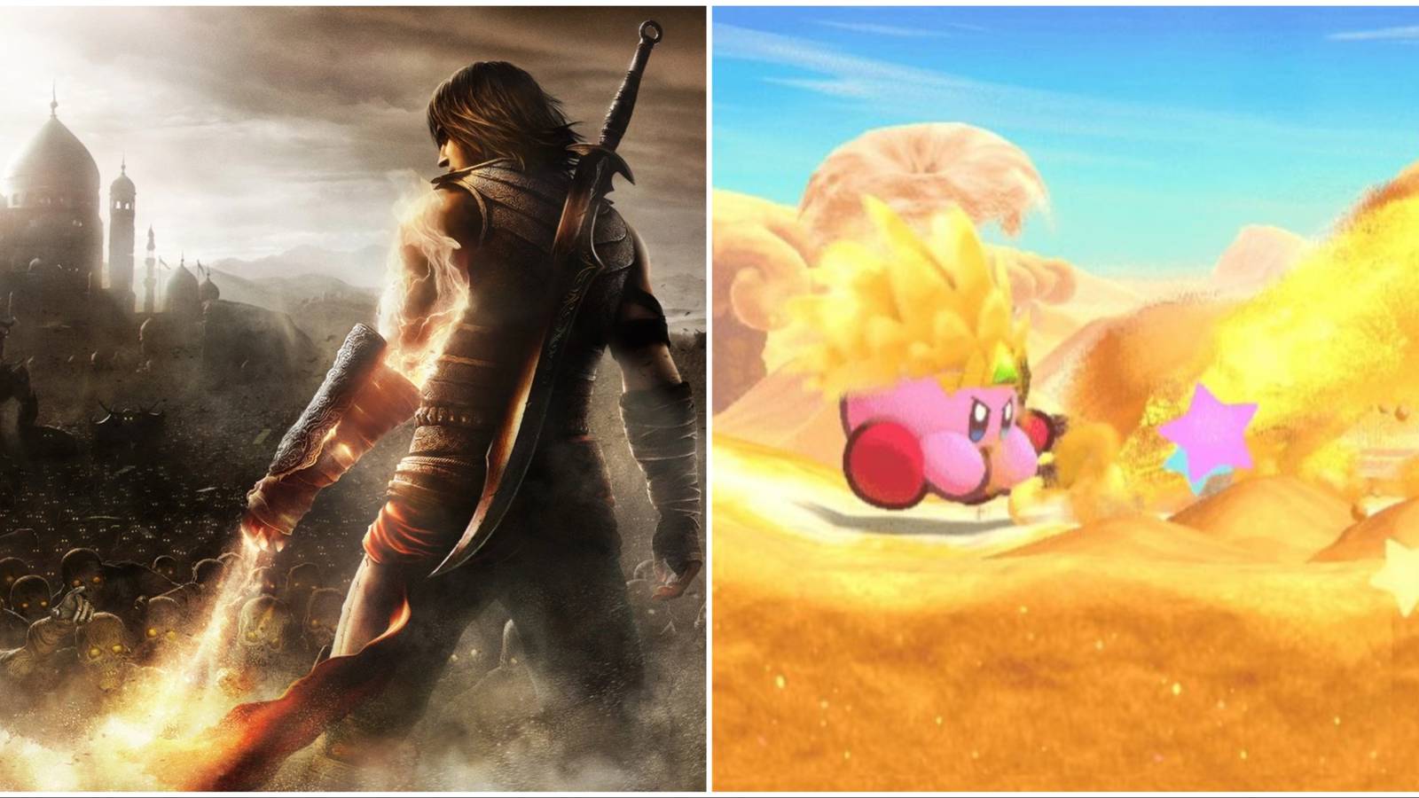 prince of persia and kirby