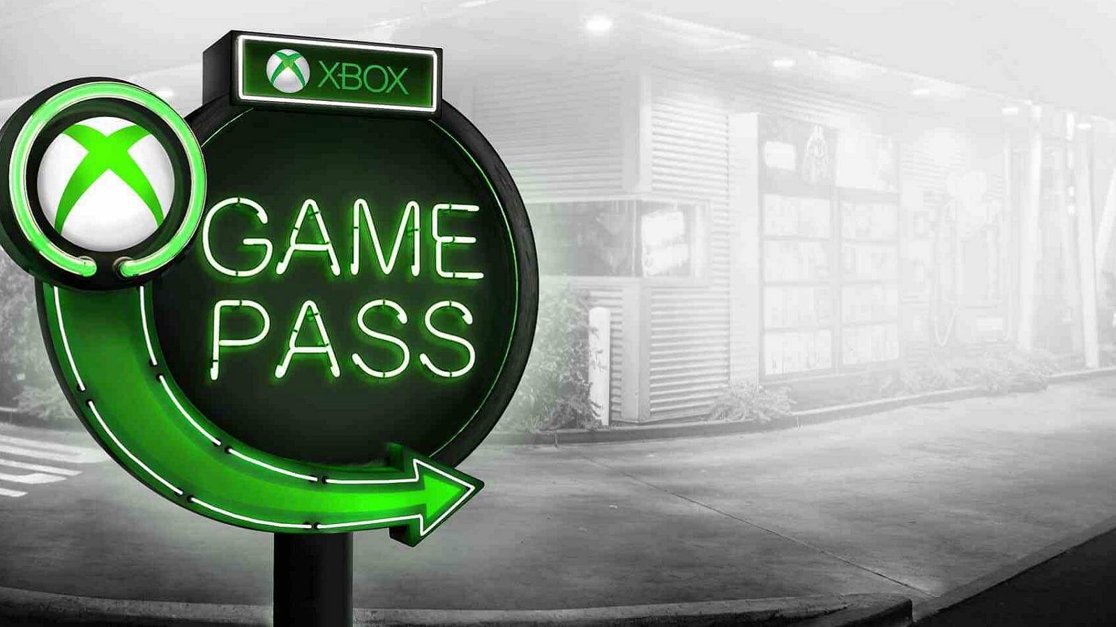 game pass neon sign