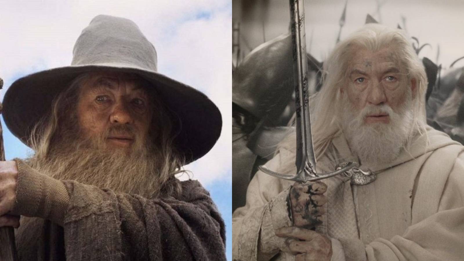 gandalf grey white differences lotr