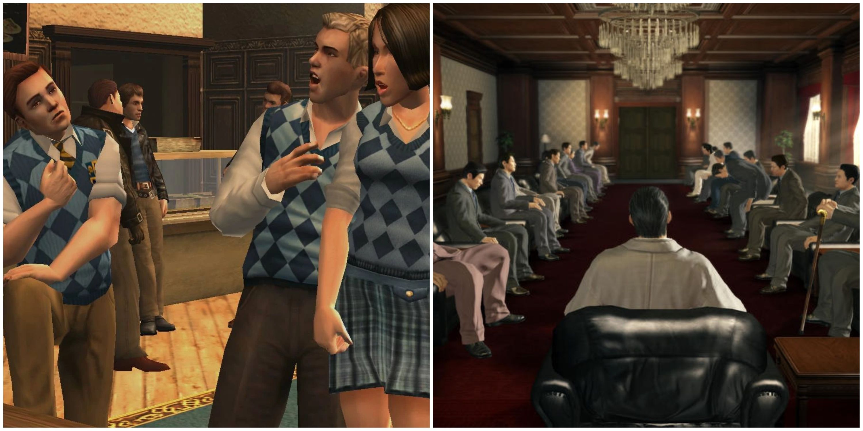 Gangs in Bully and Yakuza Kiwami