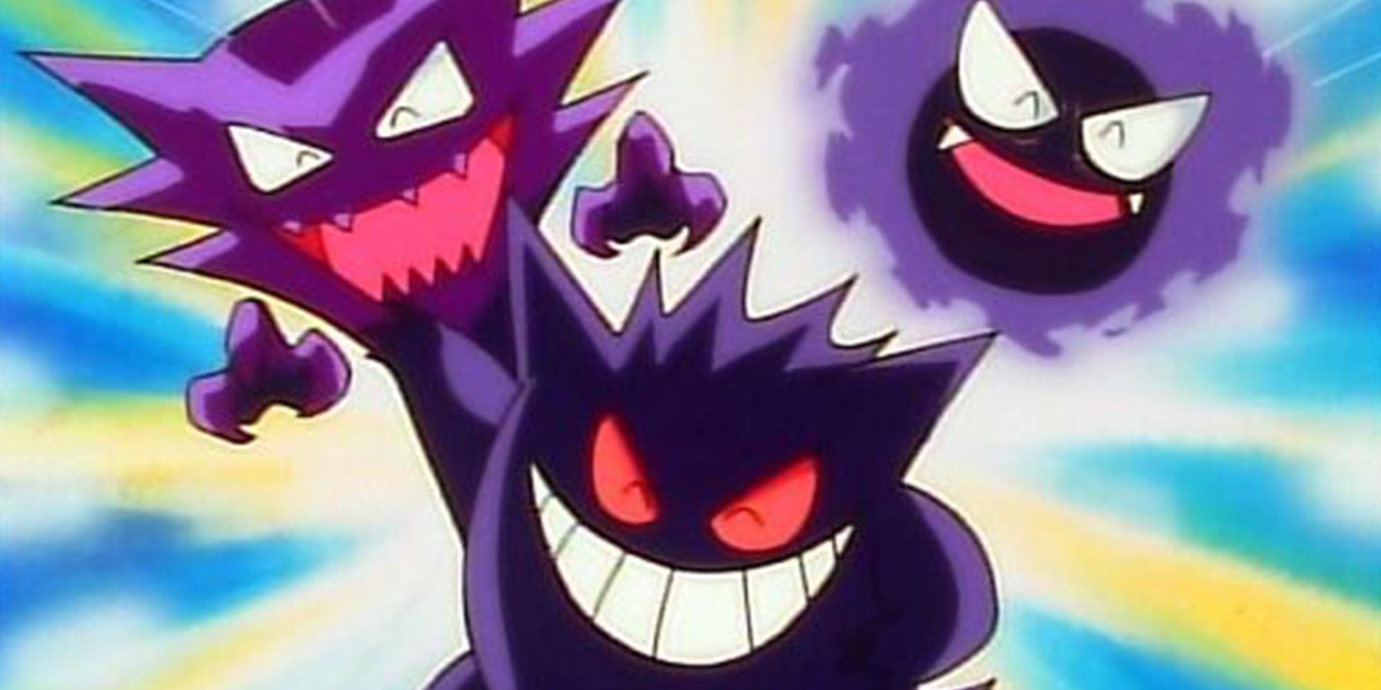 Gastly, Haunter & Gengar In The Pokemon Anime