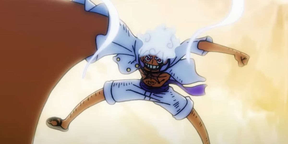 Gear 5 Luffy Survives a Direct Impact
