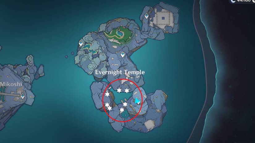 locations for the genshin impact children of god achievement