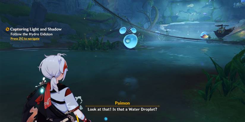 genshin impact capturing light and shadow hydro eidolon location 1