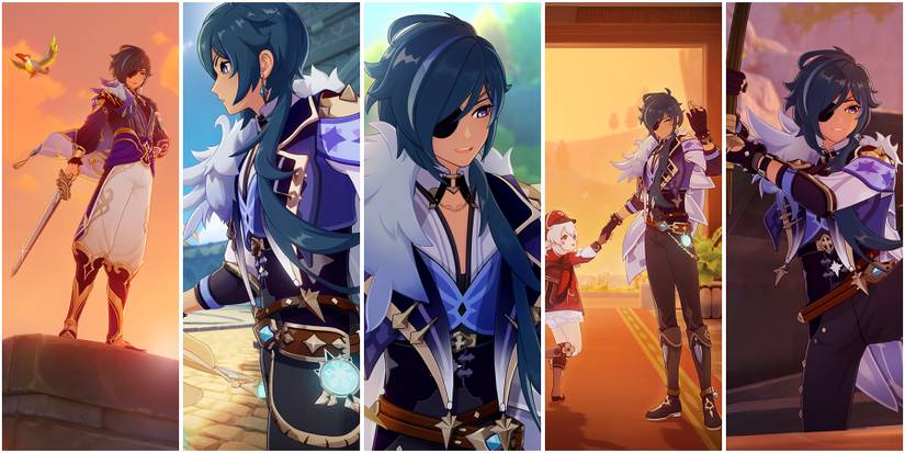 genshin impact kaeya hangout event achievements and rewards