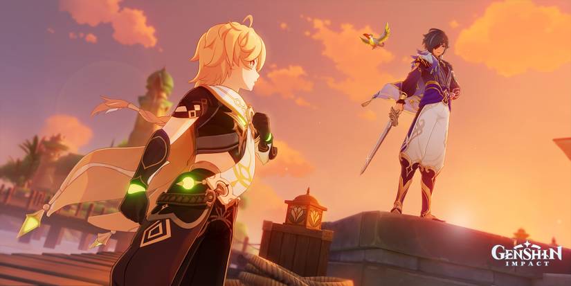 genshin impact kaeya hangout event - questions ending 1