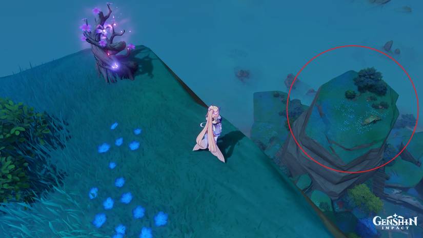 location of the final part of the genshin impact oh the humanity achievement