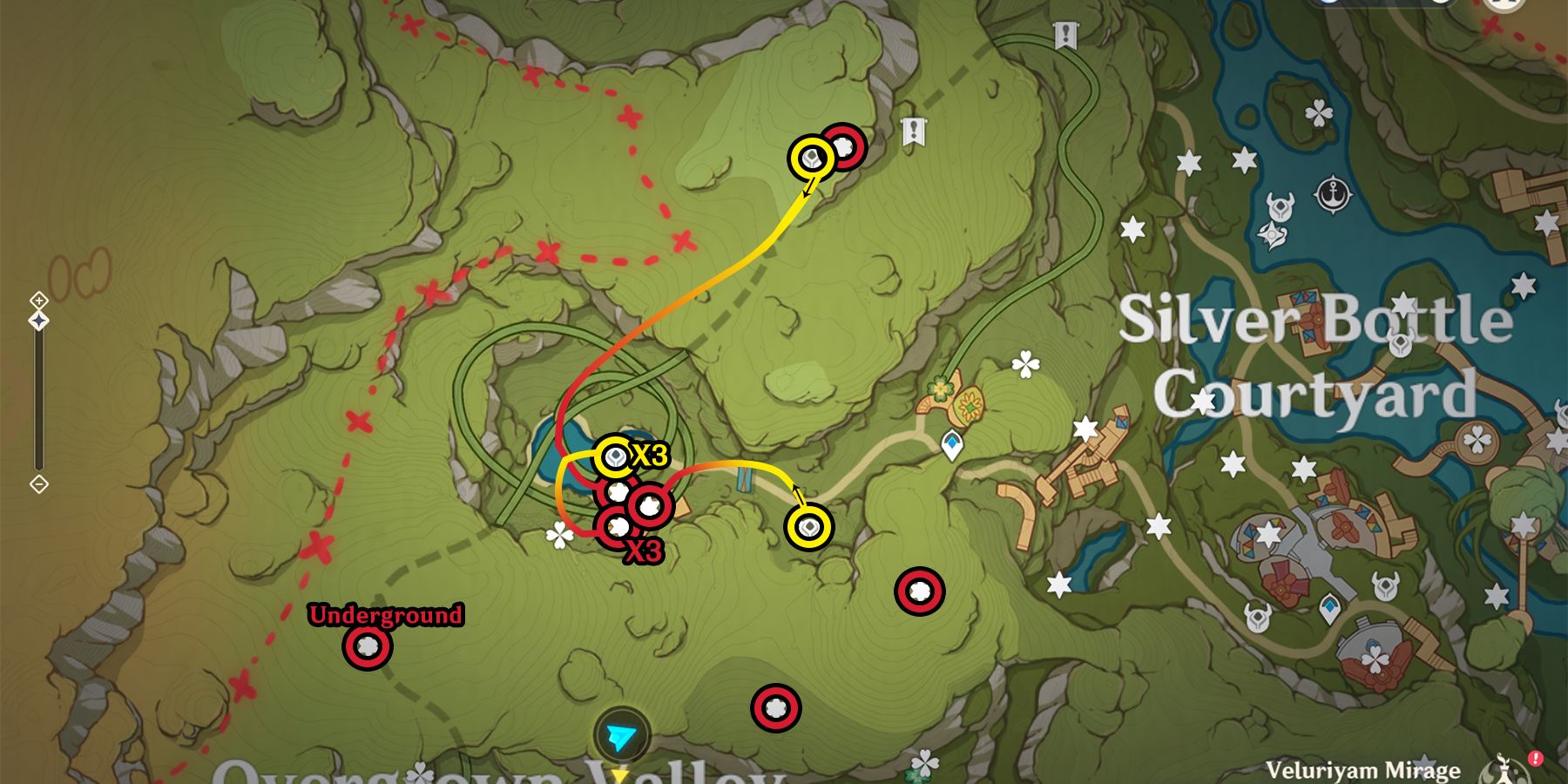 genshin impact overgrown valley chests location 23-31