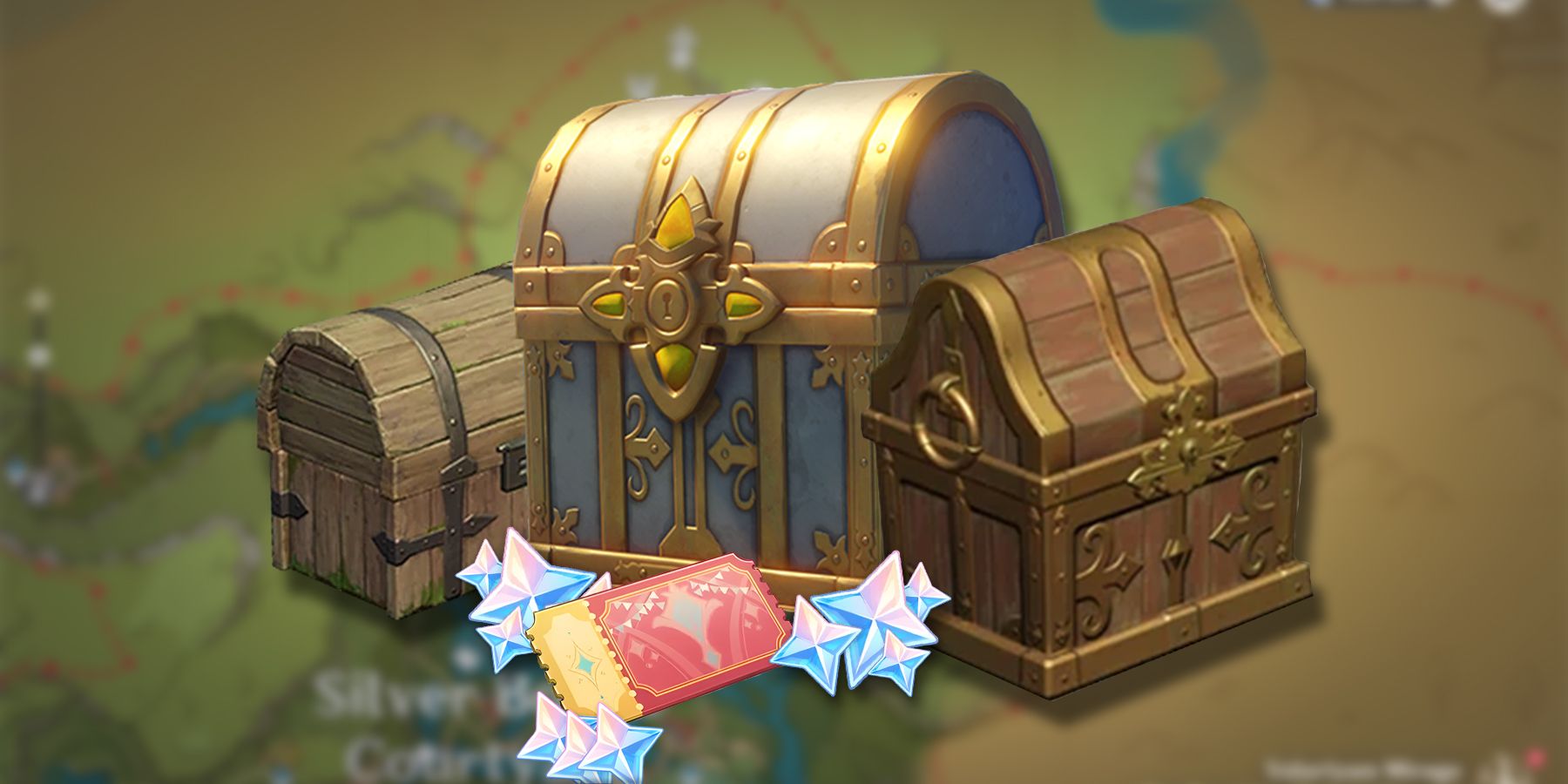 Genshin Impact Joyeux Voucher & Chest Locations In Pavilion of Hermits