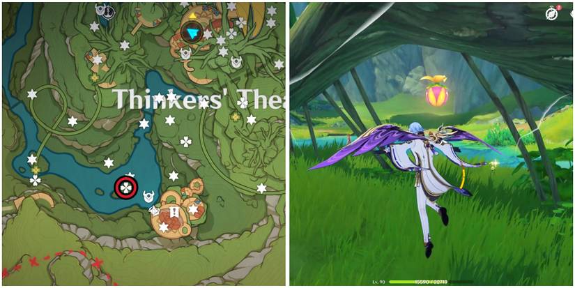 genshin impact thinkers theater joyeux voucher location 3