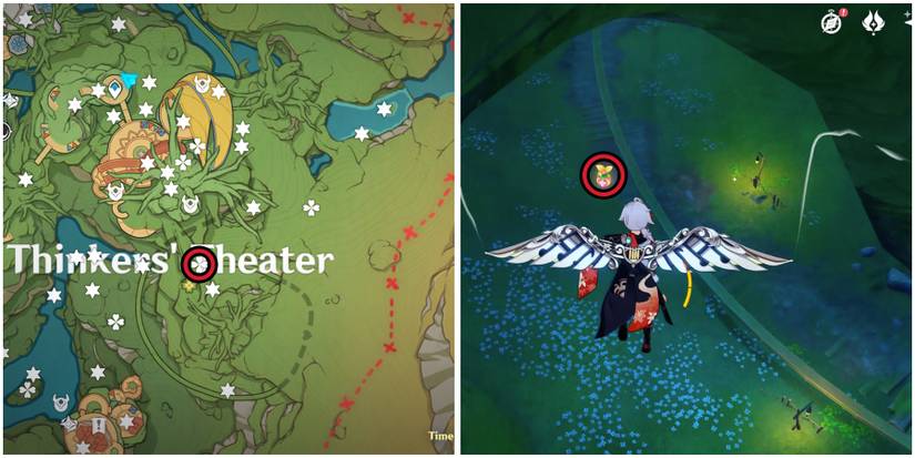 genshin impact thinkers theater joyeux voucher location 5