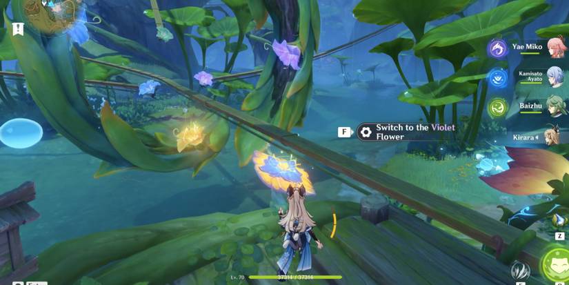 Genshin Impact Veluriyam Mirage Rail Track Violet