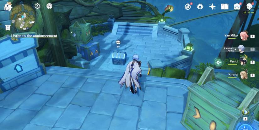 Genshin Impact_ Daiya’s Three-Day Reverie Petrifying Gaze Walkthrough Chest