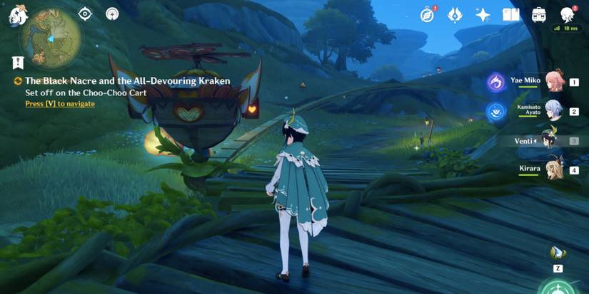 Genshin Impact_ Daiya’s Three-Day Reverie The Black Nacre and the All-Devouring Kraken Walkthrough 1