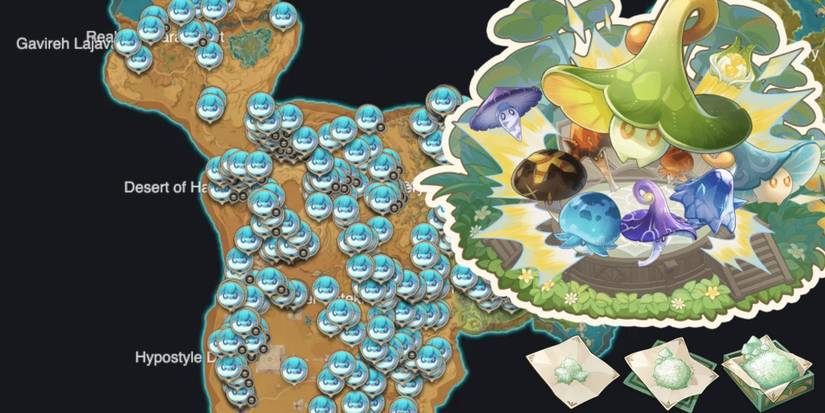 Genshin Impact_ Fungi Locations in Sumeru Desert