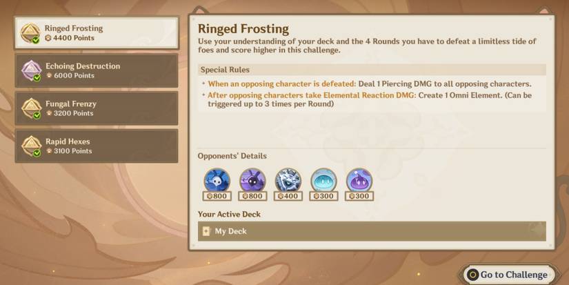 Genshin Impact_ The Forge Realm's Temper Endless Swarm Ringed Frosting